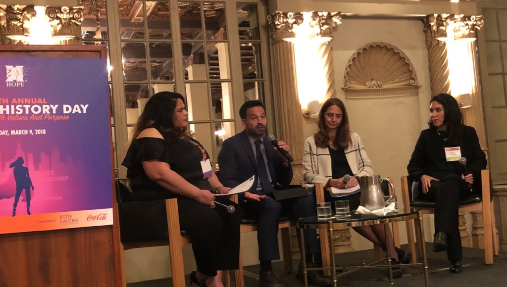 lindam_v's tweet photo. President @DrJfierro_ talks about achieving the American dream by earning an education and now being in a position as a @CalCommColleges President to fight for an equal opportunity to access an education. True equity champion! #LHD18 #LatinaHistoryDay https://t.co/N5QcD15YNf