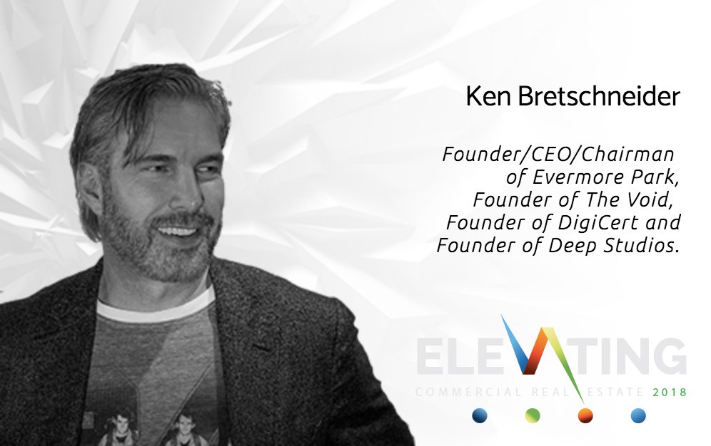 ColliersUtah's tweet image. We are excited to announce that Ken Bretschneider will keynote Elevate 2018. Ken is a pioneer of the experiential retail movement having founded companies such as @EvermorePark and The VOID.

Hear his insight into the rapidly evolving world of retail and entertainment on April 3.