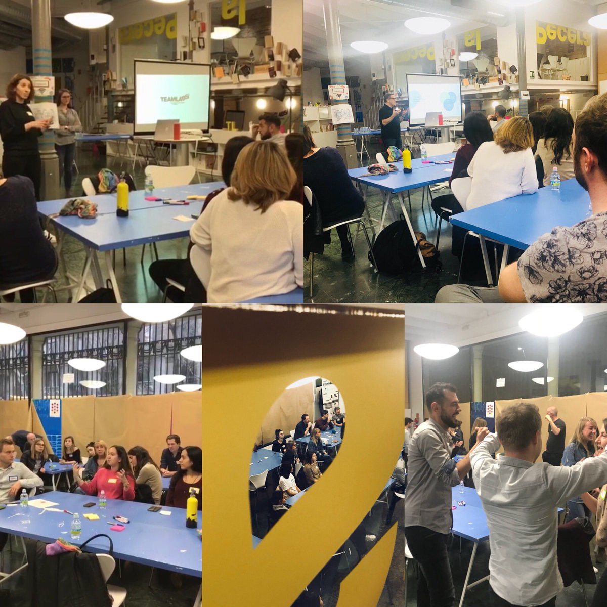 teamlabs's tweet photo. Starting the 2018 BCN Service Jam Challenge with @claropartners!!
#GSJam #BCNJam #DesignThinking #teamwork #innovation https://t.co/0ttXlQedUQ