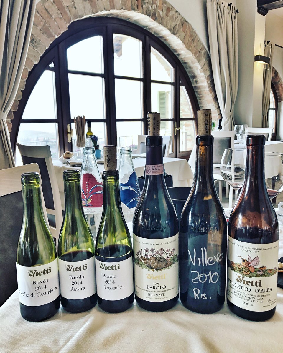 1987 - 1996 - 2014 no matter which vintage or grape....simply sublime! 🔝grazie Luca, sempre un grande piacere! @vietti_vino <a href="/elena_fucci/">Elena Fucci</a> #barolo #vietti