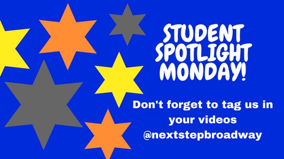 NextStepBway's tweet photo. #studentspotlightmonday is coming up... don’t forget to tag us in your pics &amp; videos to be considered ! 
•
•
•
#nextstepbroadway #jerseycitykids #jerseycity #dance #dancerlife #NSBRecital2018 https://t.co/91InjpAOgH