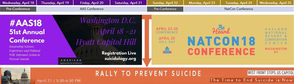 SAVEvoicesofedu's tweet photo. After #AAS2018 SAVE will be at the Rally to Prevent Suicide in DC on the Western Front Steps of the Capitol- April 21, 5:30-6:30p. Who's with us?! RSVP here: https://t.co/6eTEKpDMVl The time to end suicide is now. #rallytopreventsuicide https://t.co/GFKs4tzI9I