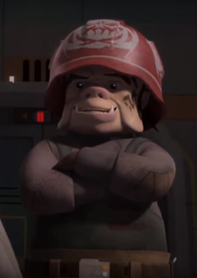 theCantinaCast's tweet photo. The true hero of Star Wars Rebels.
#StarWars #StarWarsRebels #Rebels #Melch https://t.co/8tocchJrt7