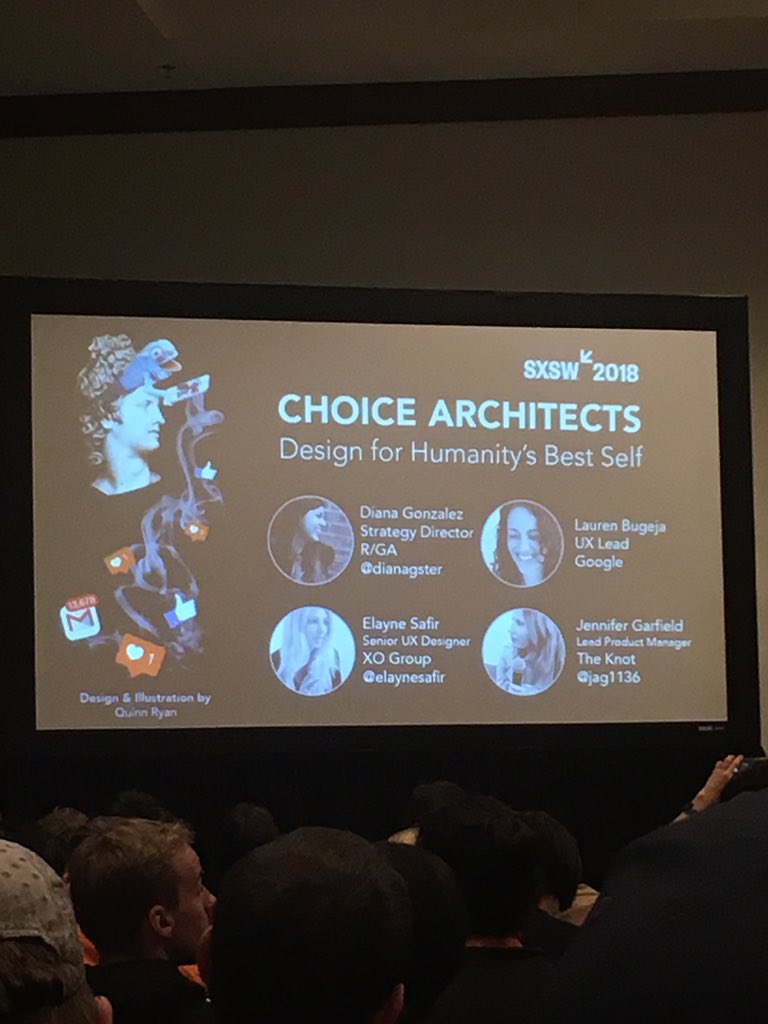 YourSoRad's tweet image. Design for lizard brains with some pros 👌🏽#sxsw2018