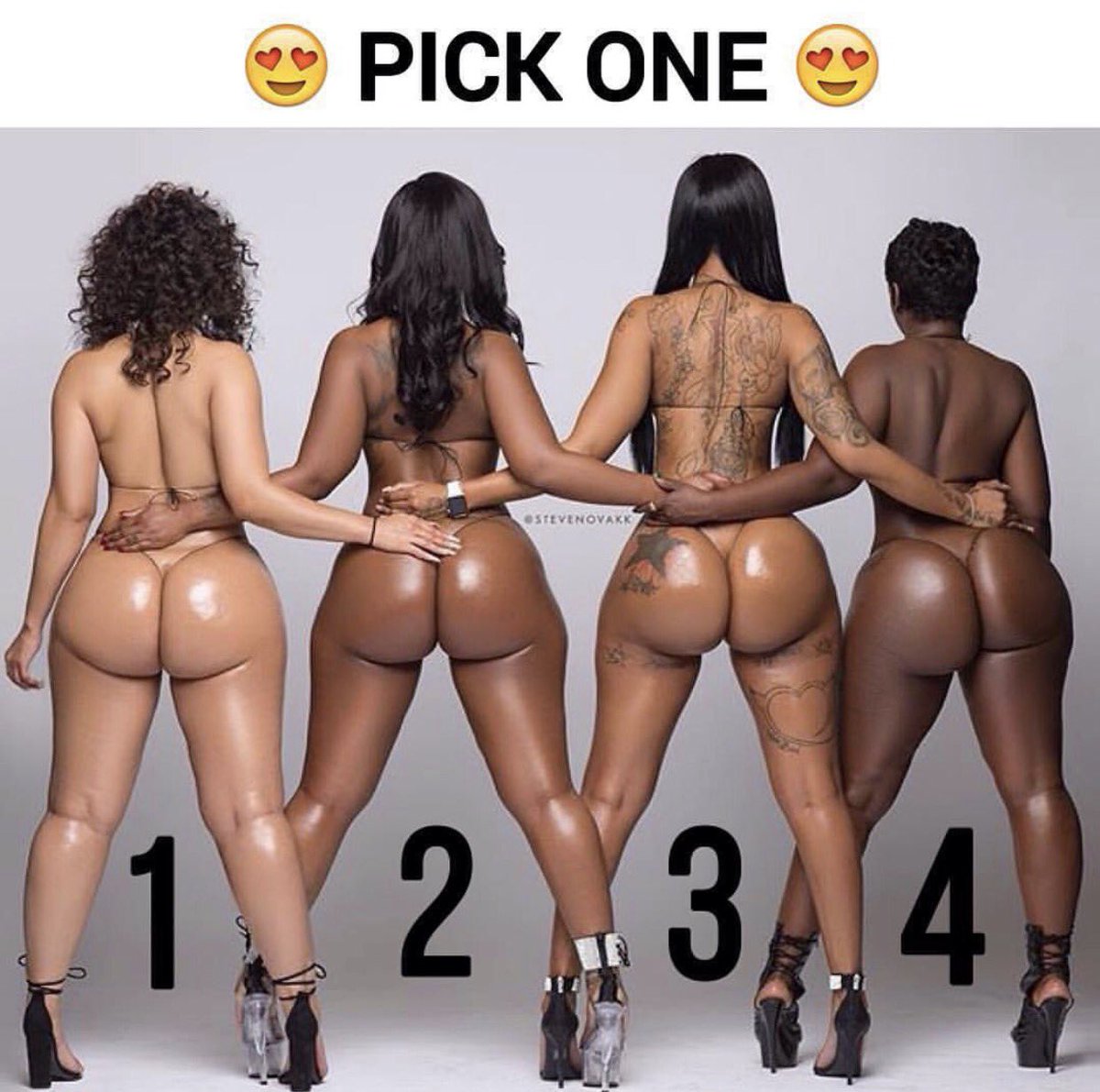 plies's tweet photo. Which One???? https://t.co/h3HfNUt3Lz
