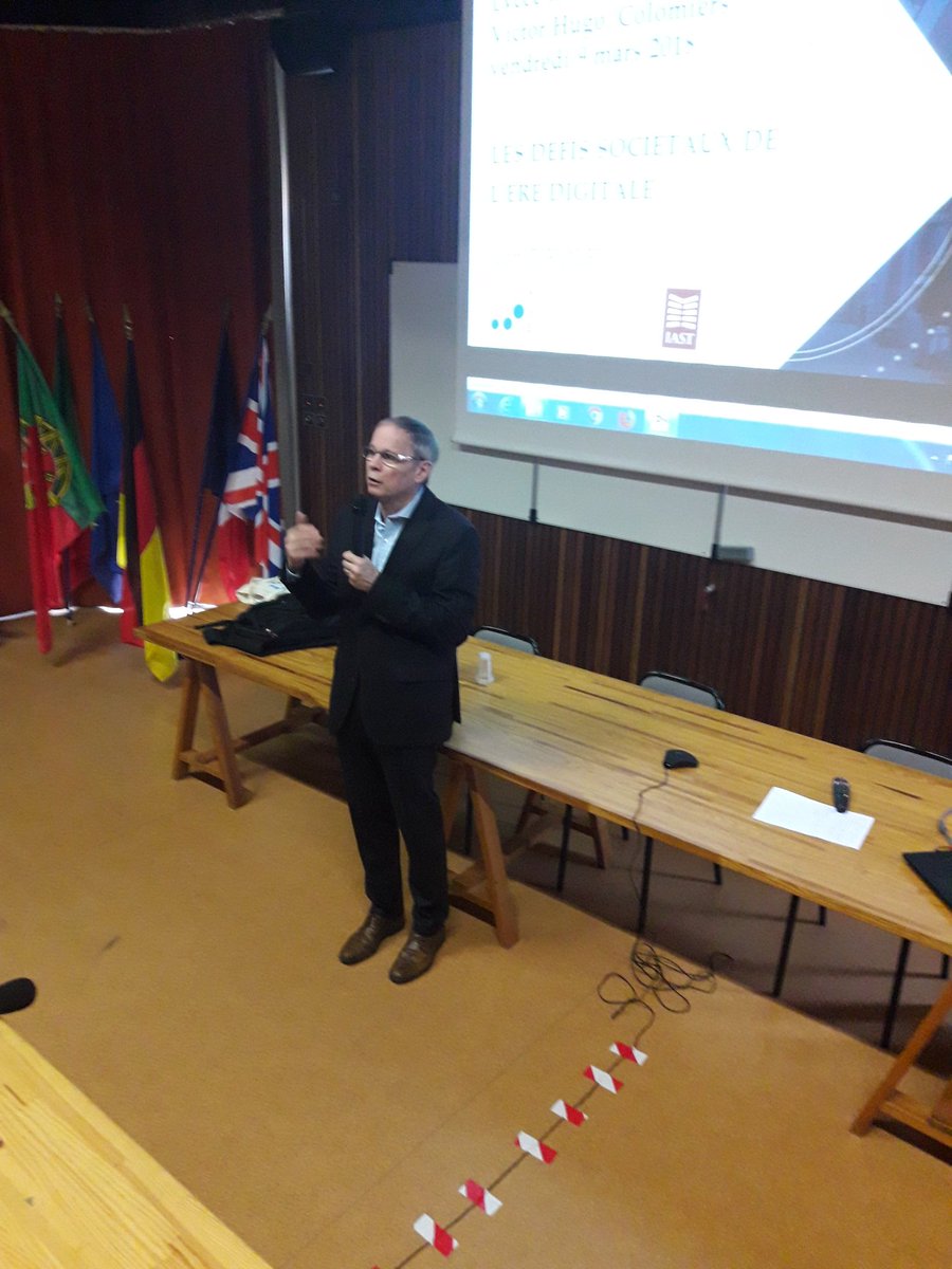 Jean triple prix Nobel d'économie au lycée Victor Hugo de Colomiers aujourd'hui. "Le digital et l'avenir du travail ". Bientôt la conférence en ligne ...