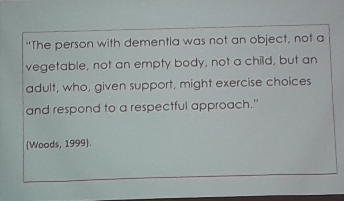 CatrinHedd's tweet photo. Fitting quote for this week by Prof Bob Woods @dsdcwales @mason4233 @nigel8812922 @doryitsme @DementiaVoices @SHSBangor @CadrProgramme @KateSwaffer https://t.co/JHgECBrhUp