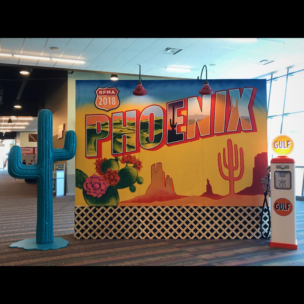 AGSExpoServices's tweet photo. RFMA 2018 was a blast! Thanks to @RFMA and the @PhoenixConvCtr for a great event! #RFMA2018 #VisitPhoenix #RestaurantFacilities #FacilityManagement https://t.co/0ESYaz0sQg