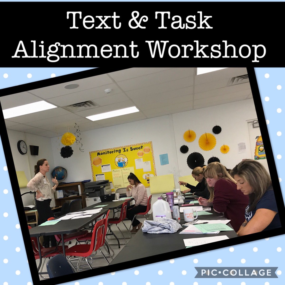 DianneSchreiber's tweet photo. Even on a Friday afternoon, our @CalusaES teachers are dedicated to PD which helps their students become better readers! #coreactions https://t.co/hjw8cKVqAl