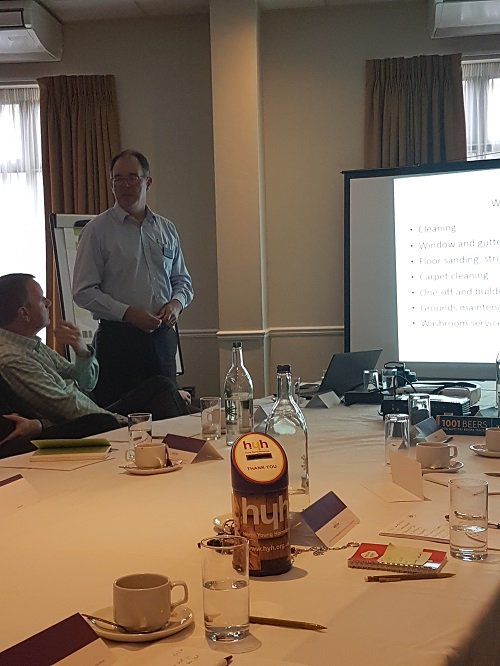 Looking for a tip top cleaning company in Herts? Then Mark from @minstercleaning  is your man...