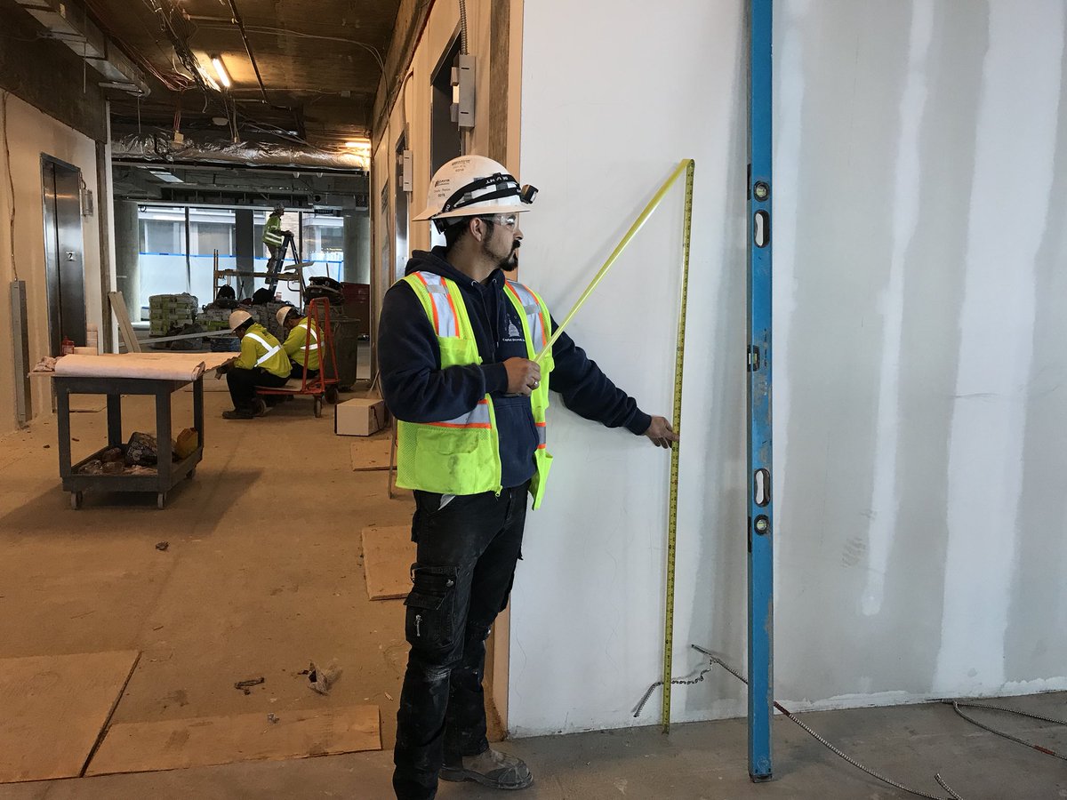 PotomacSurfaces's tweet photo. Leveling in DC at the Wharf for @randconstruct https://t.co/TgxCSYAhFr