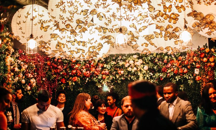 Concierge Recommendation: Celebrate springtime in DC this weekend at <a href="/drinkcompanydc/">Drink Company</a> Pop Up Bar. Take all the selfies with the colorful blossoms, butterflies, and Godzilla! #cherryblossompub #onlyindc #mydccool