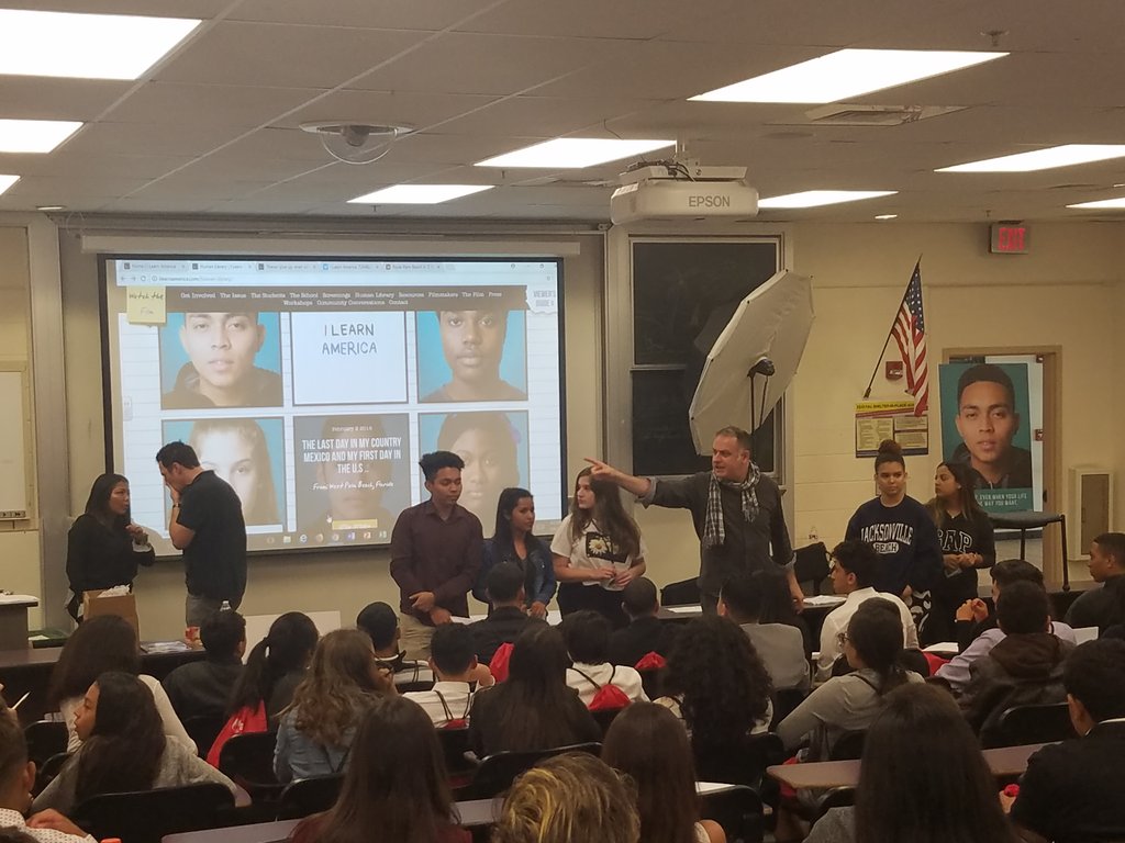 @RPBHSOfficial students representing @ilearnamerica at #LIAConf18.  Powerful stories about #whoweare @latinosinacti0n #ICanWeWill