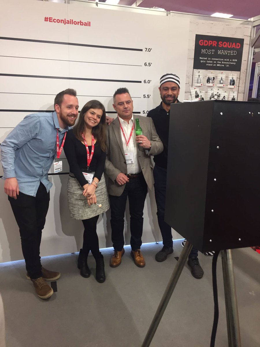 How do you make a stall about the GDPR engaging? - With the Obscura of course!! thelondonlightbox.com/case-studies/m…