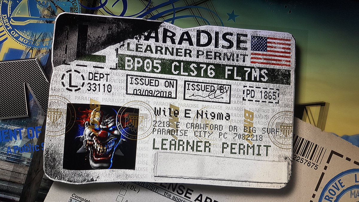 TheTrueMrENigma's tweet image. @CriterionGames Got my #LearnerPermit set up and I am ready to tear up the streets. So take me down to #ParadiseCity #BurnoutParadise @EAAccess