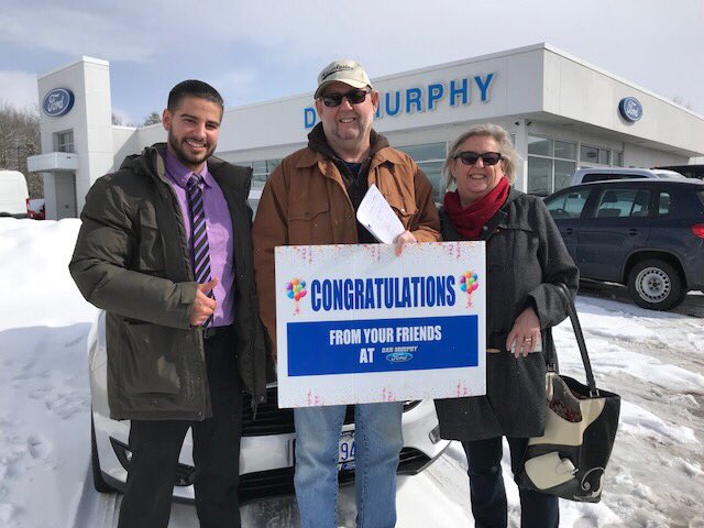 BarrhavenFord's tweet photo. Congrats to Jim and Mary Ann on the purchase of their new 2018 Ford Focus 🎉❄️ https://t.co/9KB22w2q1R