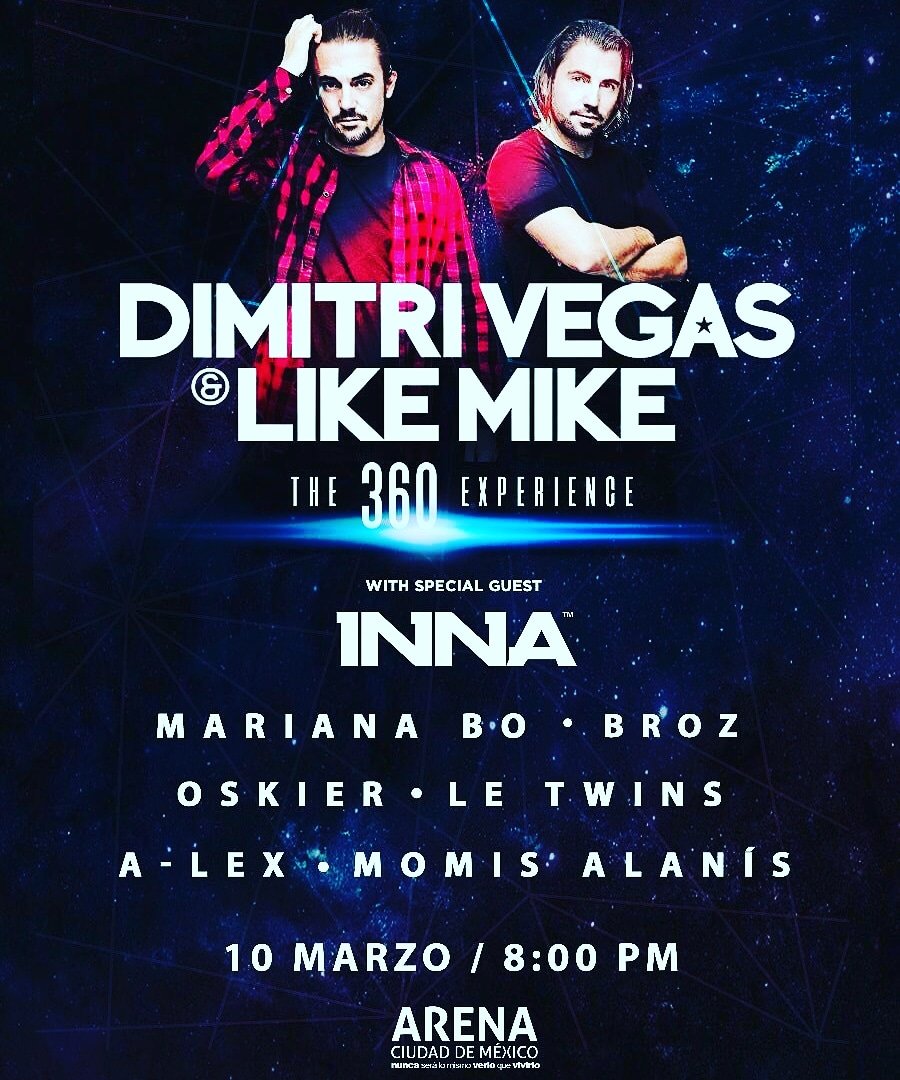 EW_Music_'s tweet photo. Todo listo para bailar mañana junto a @dimitrivegas &amp; @likemike 🙌
Boletos en https://t.co/2ulYCjUoRl https://t.co/haGzrma0NE