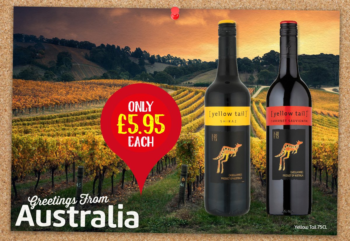 KeyStores's tweet photo. #Weekend - here's more of our #LocalOffers if you fancy an #AustralianWine #Lindemans #McGuigans # OxfordLanding #YellowTail #Wine https://t.co/Sgq9IGSrzk