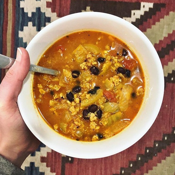RdgTerminalMkt's tweet photo. We've BEAN wanting to spotlight chili for Feature Friday. 

Instagram user knottenoughsiracha served up this big bowl full of RTM ingredients! #RTMShop #RTMCook https://t.co/Xu4dbabPkL