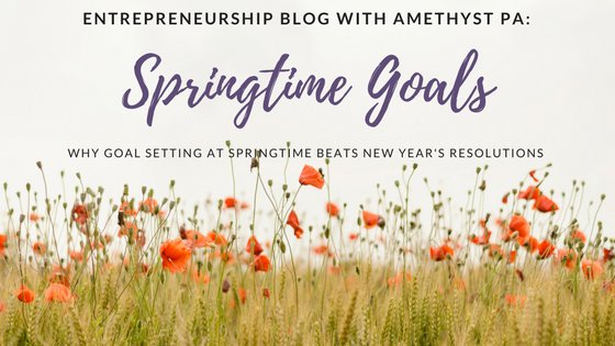 New on our blog: (Why we think spring is the right time to set your goals for the year ahead) why not give it a quick read, with your coffee? amethystpa.co.uk/why-we-think-s…