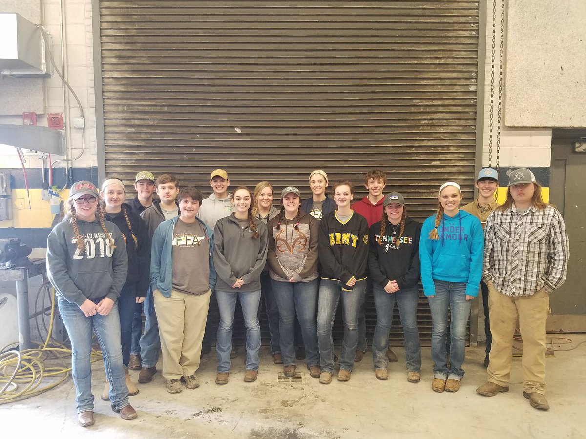 Congrats to our Ag Mechanics Skills Team. We tied for 2nd in the district!