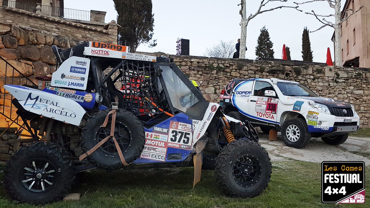 Los vehículos del Dakar Rally ya están listos para la exhibición Dakar BFGoodrich que podrás ver mañana sábado y el domingo en Les Comes 4x4 Festival a las 10:30h! No te lo pierdas!
+ Info: lescomes4x4festival.com/exhibicion-dak…
@SportDriveDakar #sportdrive @BFGoodrichEU
