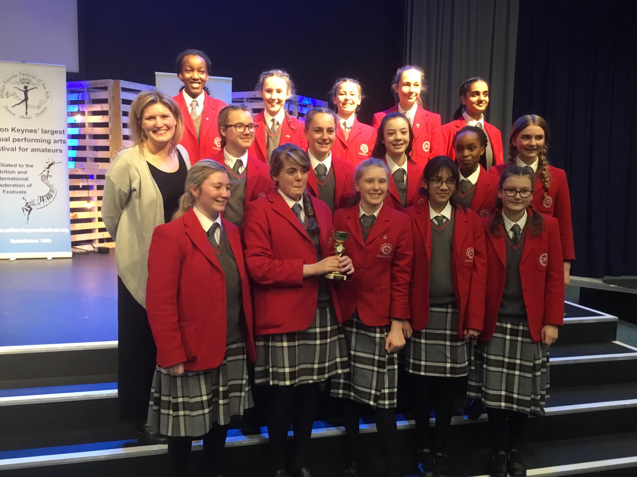 Thornton College on Twitter "Another first place at the MK Festival today! This time for 8JG