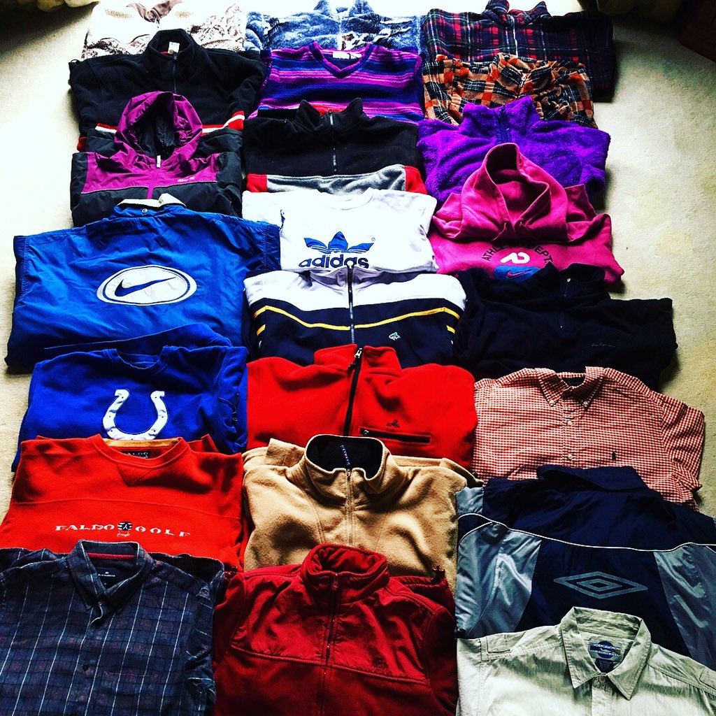 LestyVintage's tweet photo. 🔥🔥🔥🔥🔥 NEW STOCK 🔥🔥🔥🔥🔥

Uploading now and all weekend 🕺🏼

65+ Items 🖖🏻

Bundle deals available 💜

https://t.co/6c3gblSsPQ

#adidas #nike #golf #pringle #ralphlauren #polo #umbro #fleece #sweater #jacket #retro #vintage #80’s #90’s #spring https://t.co/HDVgGzxCUZ
