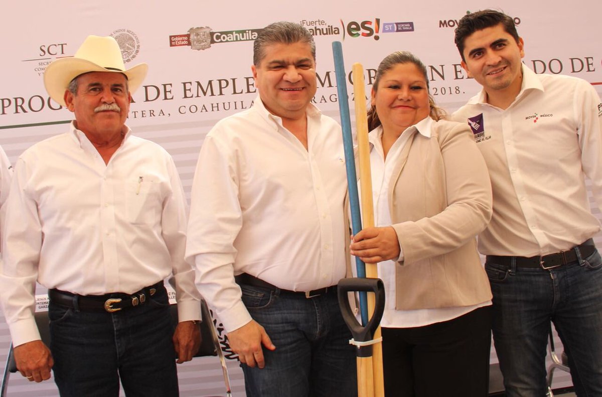 mrikelme's tweet photo. En #Frontera hoy damos inicio al programa de empleo temporal en coordinación con la Delegación de SCT dando así 81 localidades beneficiadas en el estado. #FuerteCoahuilaEs #CoahuilaAl100 https://t.co/RVZHSnS4QV
