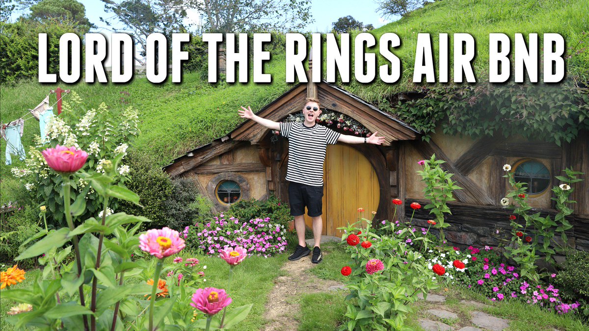 seanelliottoc's tweet photo. TRAVEL VLOG # 04 IS NOW LIVE PEOPLE!!!
>💍> LORD OF THE RINGS AIR BNB <🏡<
https://t.co/k61CMkusqh
!!!! DON’T FORGET TO SUBSCRIBE !!!! https://t.co/474Mtg1gCV