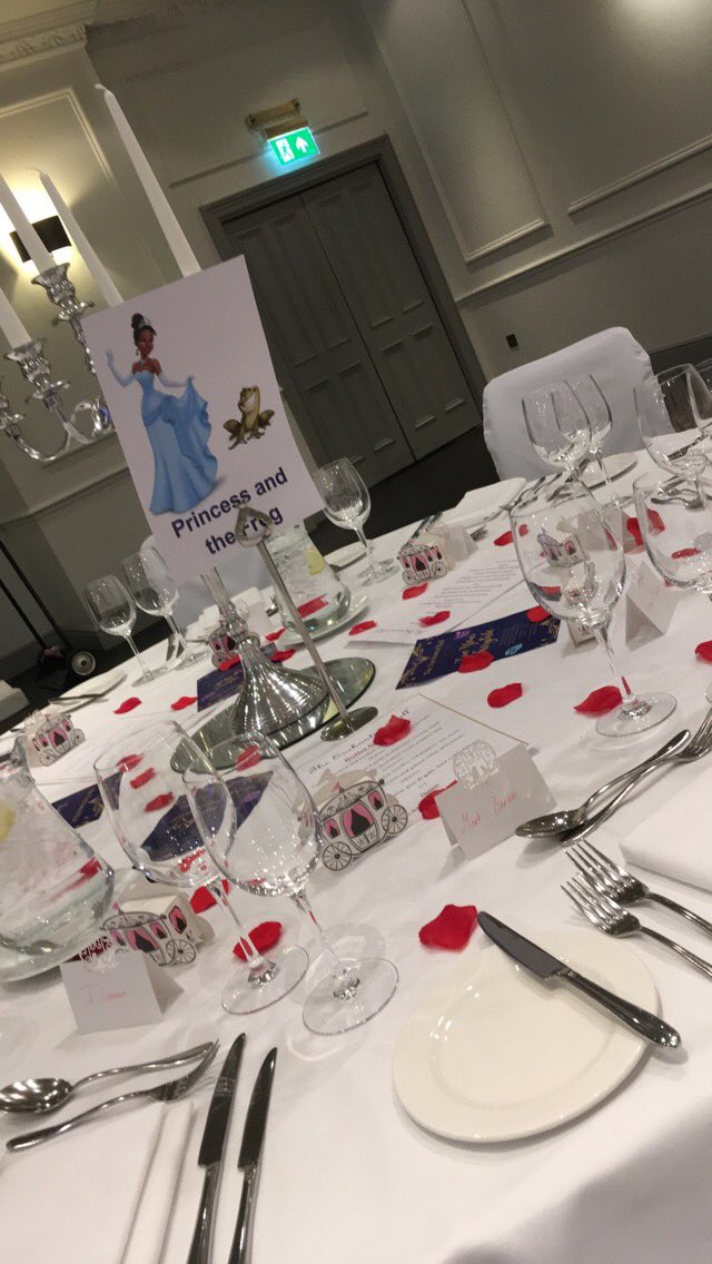 DreamEventsScot's tweet photo. #theprincessandthefrog table at The Enchanted Ball at @PrincipalEdinCS https://t.co/tuPBpdgSkx
