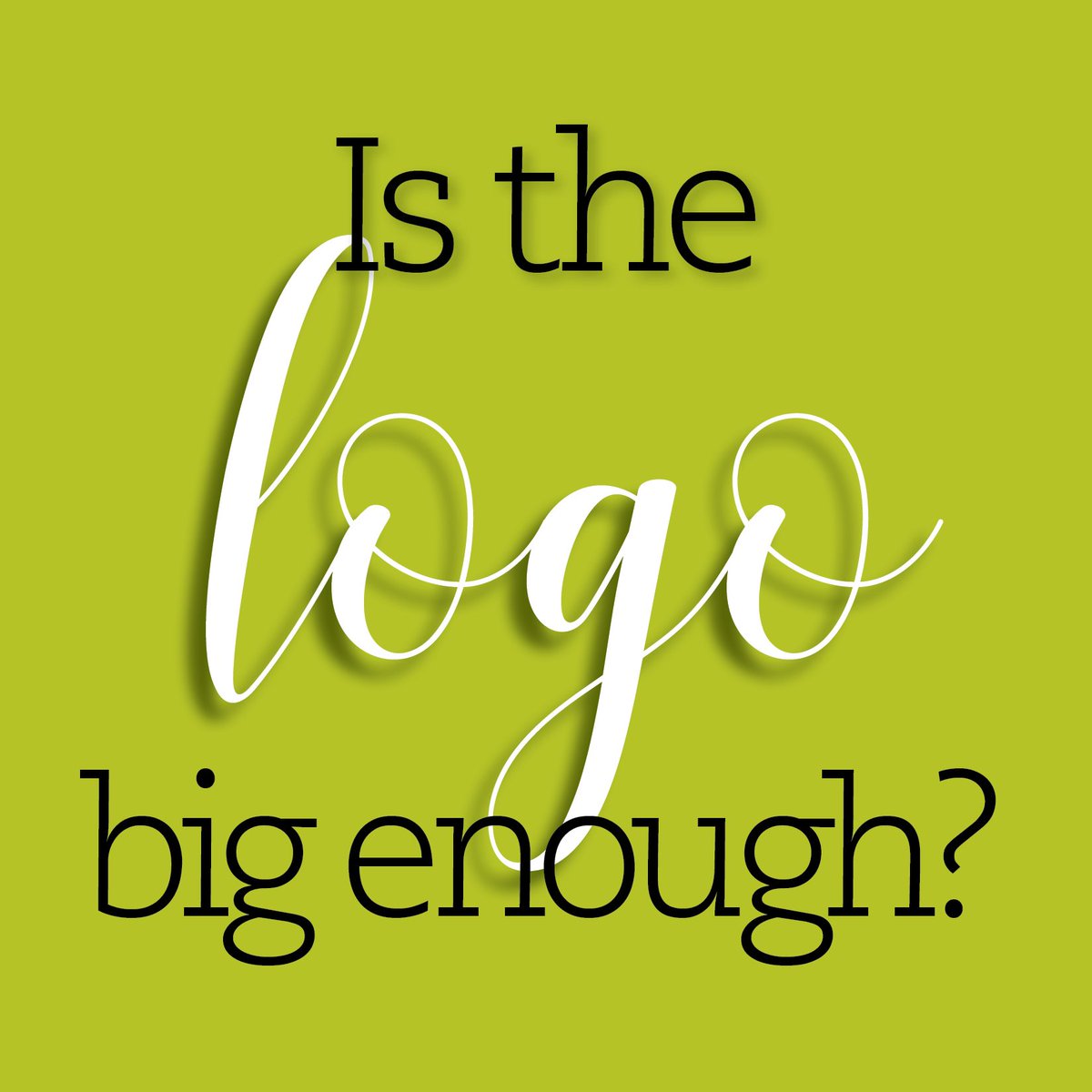 tcgad's tweet photo. Your logo should be sized appropriately for how and where it will be viewed. Your logo is your signature – the most important element in your corporate identity – but it needs to be noticed without overwhelming the message of your ad or promotion... https://t.co/6r9L5UqWkz https://t.co/QT2F3l79cZ