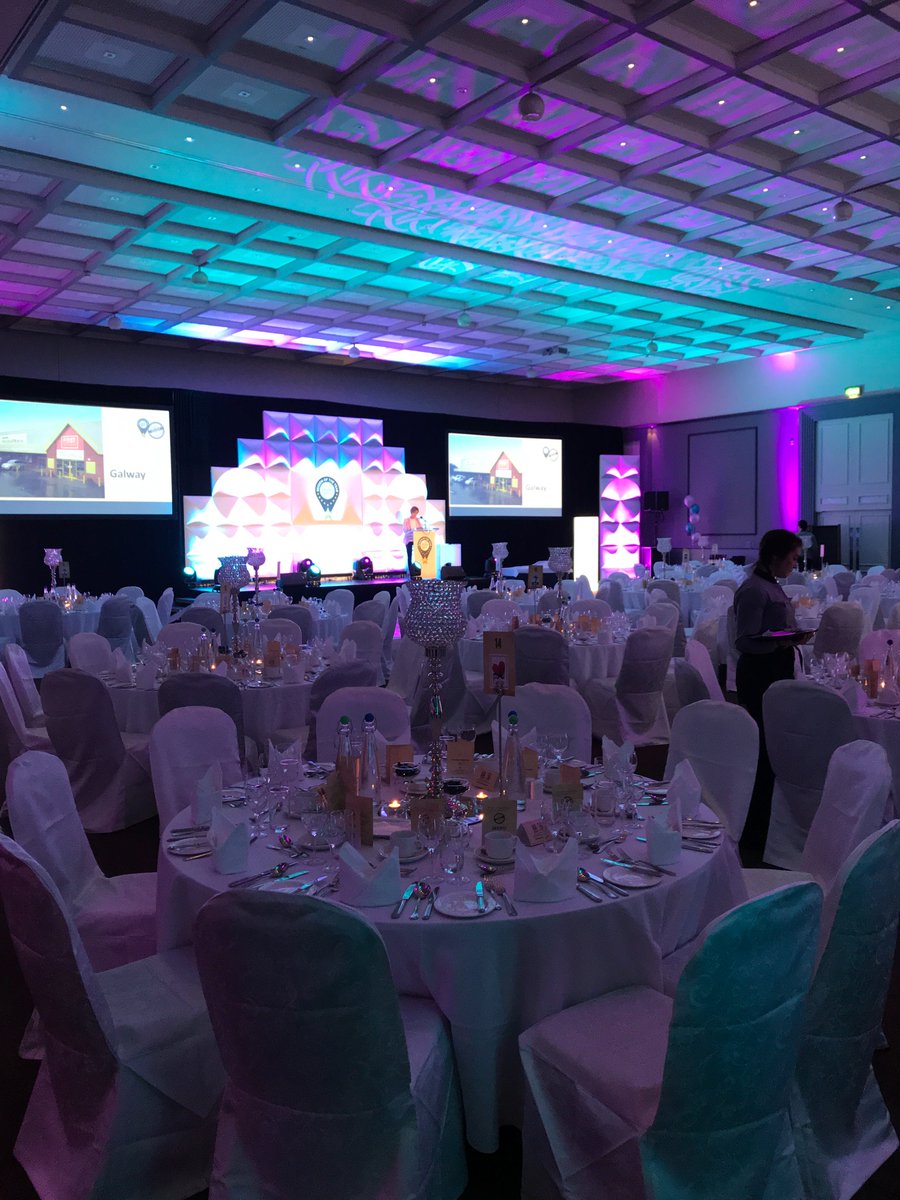 MusgraveMPlace's tweet photo. The room is set to welcome our colleagues, representing all 10 branches across the country. Good luck everyone #musgravechampion #regionoftheyear https://t.co/bMetvEu8D7