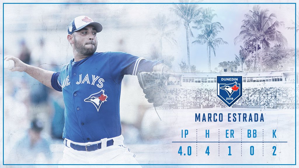 BlueJays's tweet photo. Midseason Marco Magic! 🔥

His #SpringTraining ERA: 1.13. https://t.co/GjZ8mVcXeU