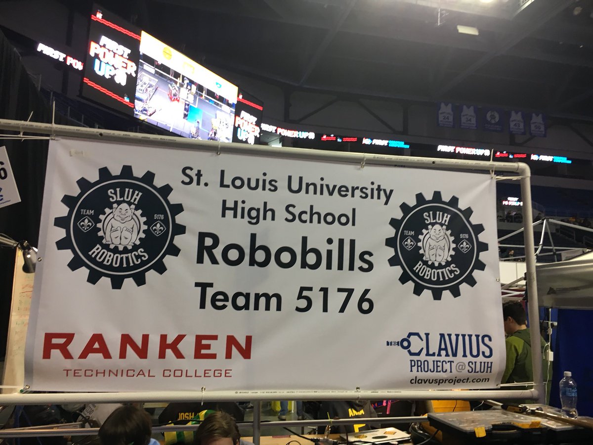 About ready for their first afternoon competition. Go Junior Bills!   AMDG