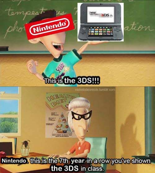 RealLuigikid's tweet image. Nintendo be like: