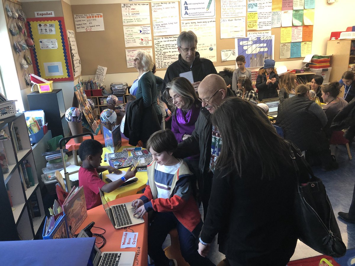 joshburker's tweet photo. No Sleep ‘Til Brooklyn #TSCIPW students @The_School sharing their experiences and knowledge with their families during showcase. https://t.co/OGdOeOHeuJ