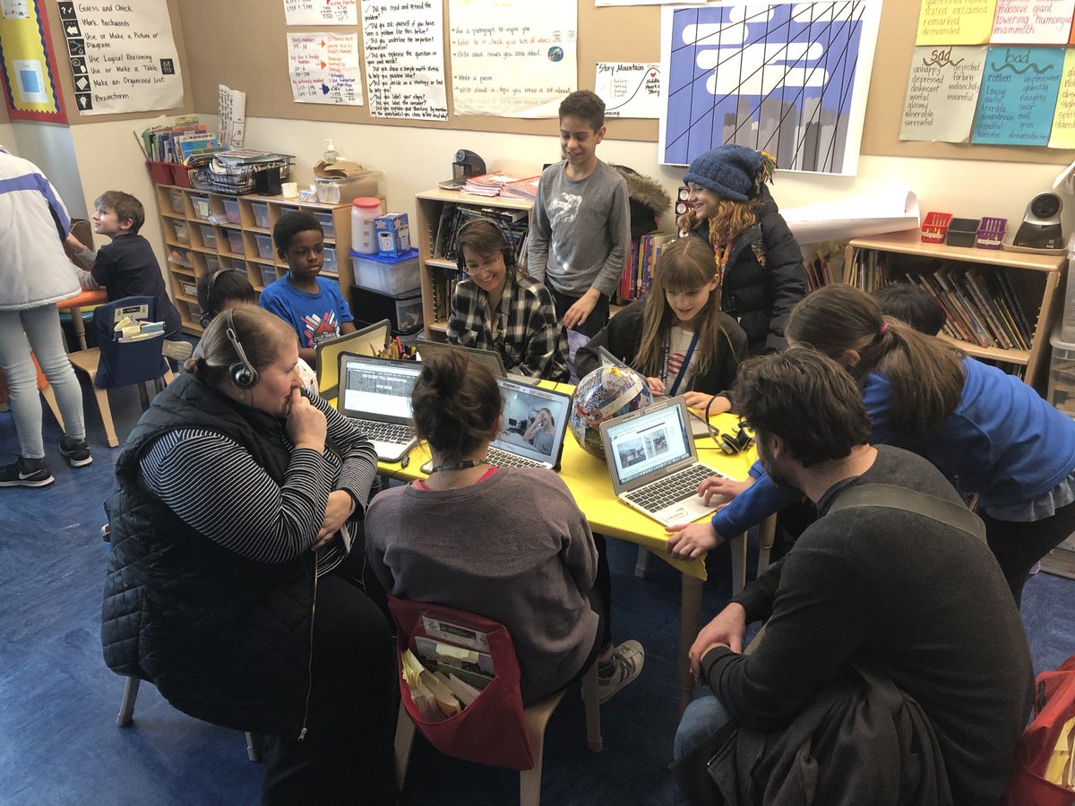 joshburker's tweet photo. No Sleep ‘Til Brooklyn #TSCIPW students @The_School sharing their experiences and knowledge with their families during showcase. https://t.co/OGdOeOHeuJ