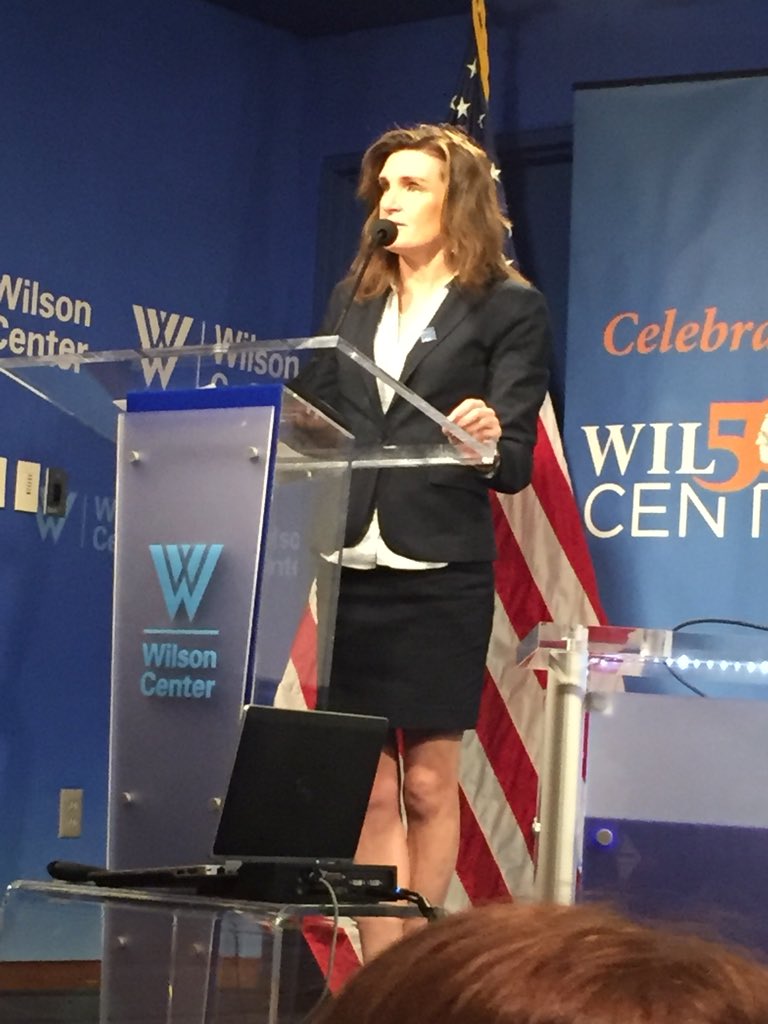 Gov_Women's tweet photo. International Women’s Day event @TheWilsonCenter @WPSProject @GwenKYoung @kdittmar @HigherHeights women candidates- issues-voters-donors Midterm 2018 election https://t.co/XhhY3f5tW5 https://t.co/BWn4iBh8mq