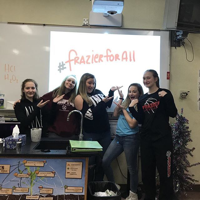 dumbbiologist's tweet photo. Next week is #frazierforall check your email for activities https://t.co/JVn2MrxWTt https://t.co/4TXC5ItFmk