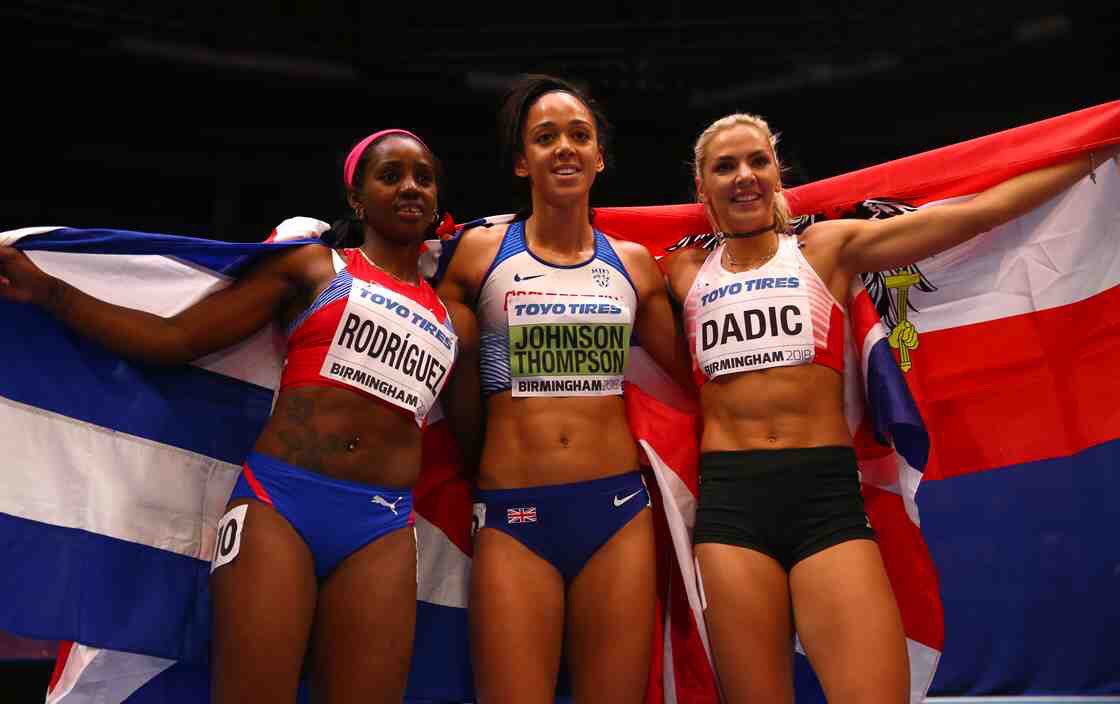This time last week <a href="/JohnsonThompson/">KJT</a> won gold in the penthalon. Can’t believe it’s already been a week 😭 well done KJT! #wicbham2018 #FlashbackFriday #FridayFeeling