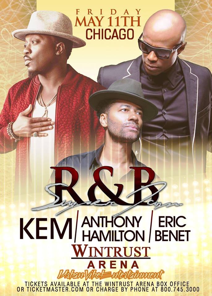 ebenet's tweet photo. Ayo Chicago! Kick off #MothersDay weekend with three sangin fools! Tix on sale now 🔥 https://t.co/GNuJJ8ONzq @WintrustArena https://t.co/bmw1vBrmwe