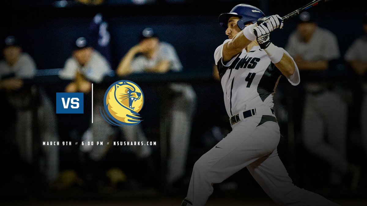 NSU_Baseball's tweet photo. Let's make it four in a row tonight!
#BeatLander https://t.co/Lc1HZ0Vi0k