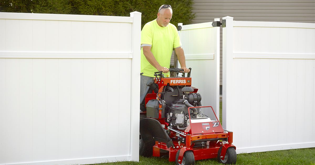 FerrisMowers's tweet photo. The Ferris SRS™ Z1 stand-on mower has a compact footprint, but doesn't skimp on productivity features you come to expect from Ferris. Learn more about the Z1 and options are available here: https://t.co/kZRmpxrDx4 https://t.co/M77ER68kXC