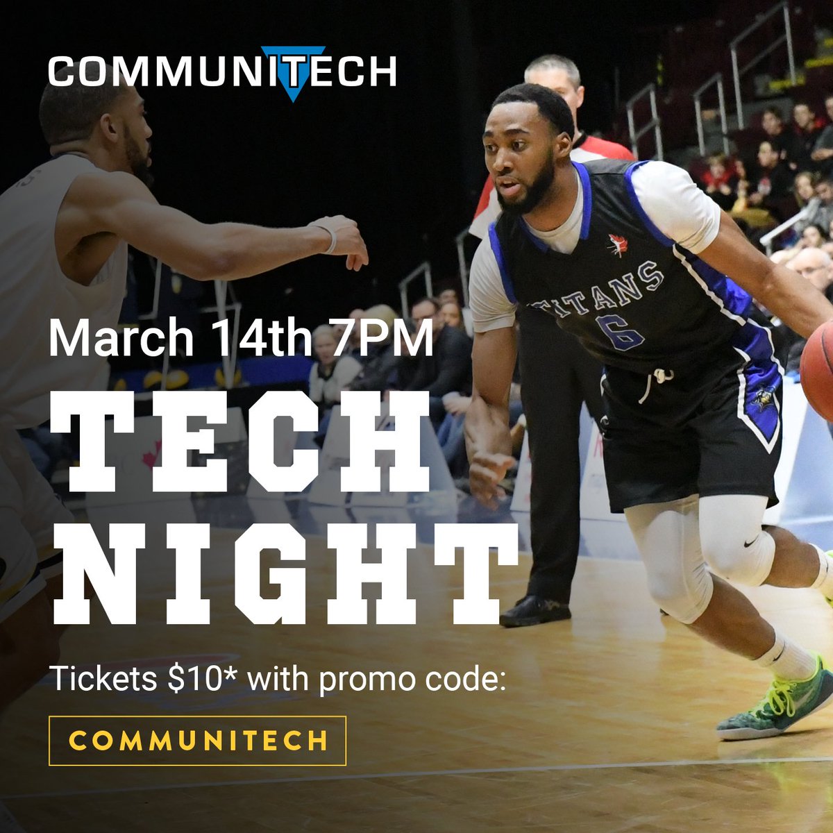 kw_titans's tweet image. Our friends @Communitech are happy to present Tech Night at the KW Titans game March 14th (aka #PiDay). Lots of #TrueNorth18 swag giveaways, a pie-eating contest and more. Get your $10 tickets by using the promo code &quot;Communitech&quot;! #TitansofTech #WeAreTitans #AllOne