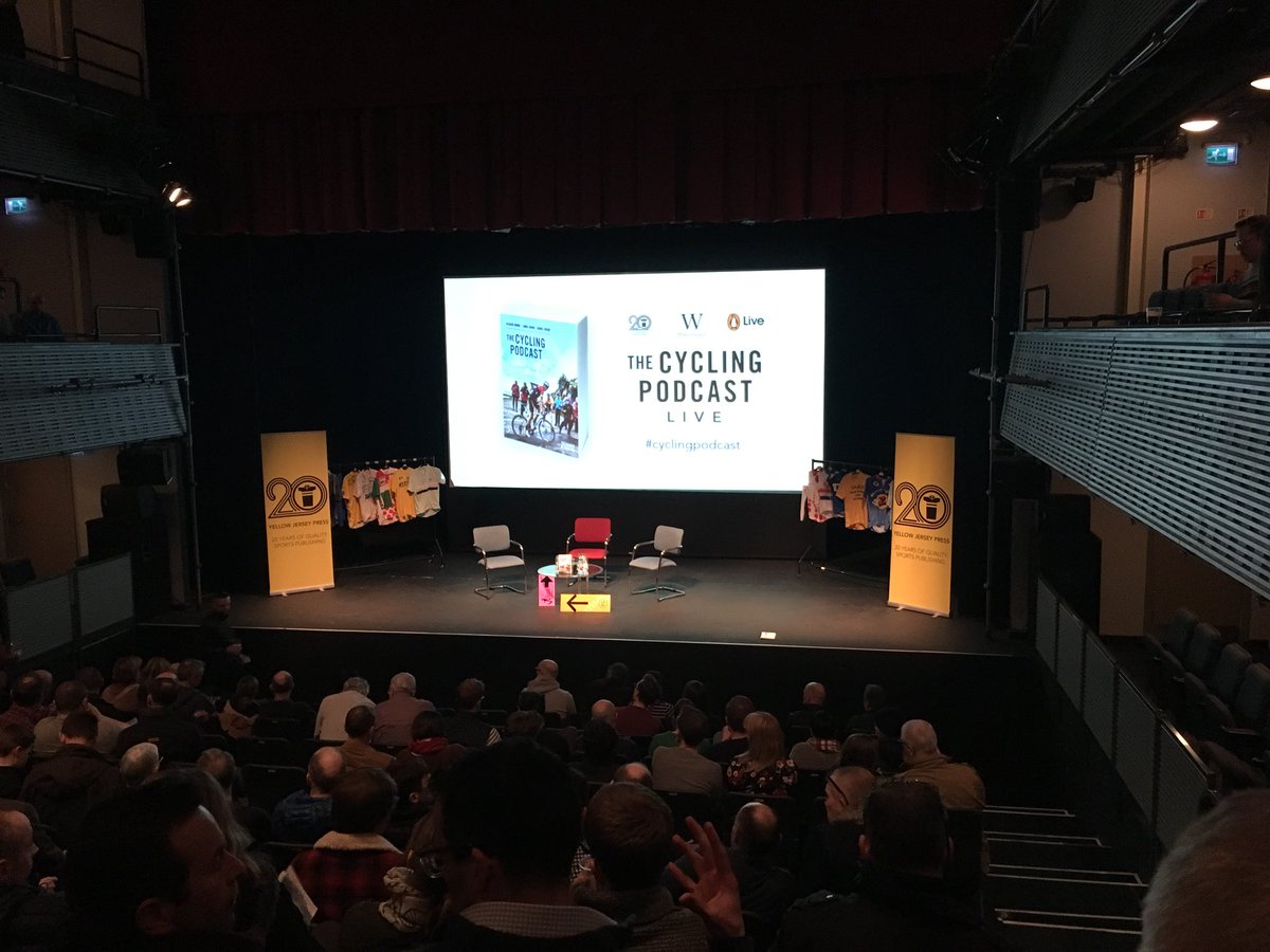 VeloVinoVeloce's tweet photo. Looking forward to meeting the legends that make the @cycling_podcast #epic #cyclingpodcast https://t.co/acTSn2WSSp