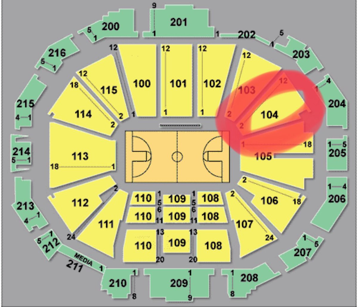 RagersRed's tweet photo. Everyone come out early and BE IN SECTION 104!! Get ready to be WILD! 💍 https://t.co/1veVflj4FE