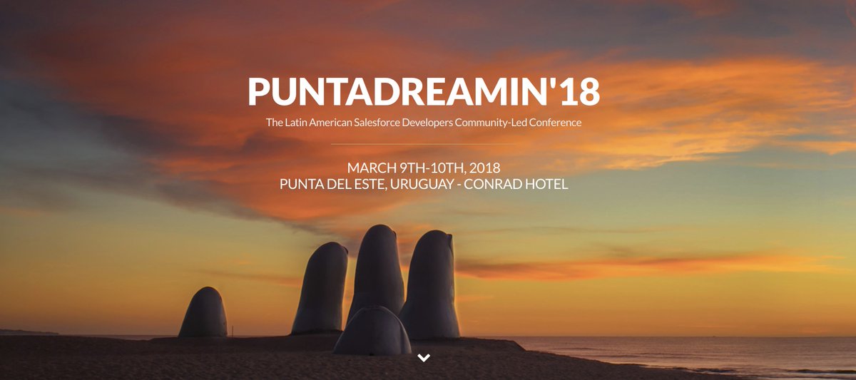 cloudgaia's tweet image. Somos sponsors de PUNTADREAMIN.COM  ¡El evento más importante de la comunidad @salesforce en América Latina!
 #SFDC  #seeyouinpunta #puntadreamin
