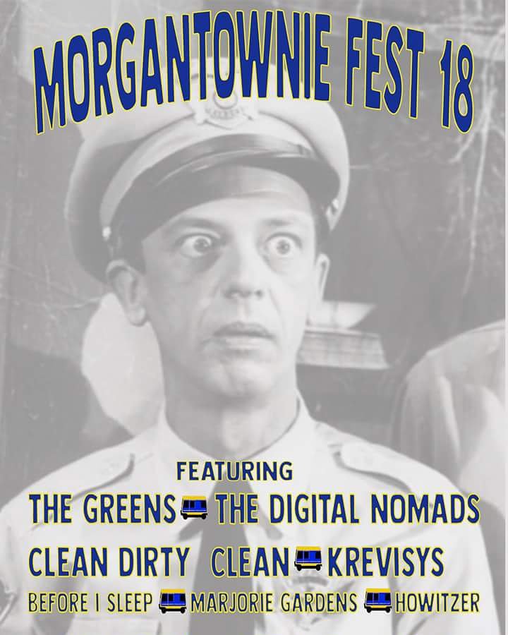 123pleasant's tweet photo. WVU Spring Break is here and when the students are away tbe townies come out and play! Saturday is Morgantownie Fest 18 w/ 7 local bands for $7! Bring 3 canned food items and save $2. All ages til 10pm. 18&amp;up after 10pm
@thegreensmusic @krevisys @beforeisleepwv @HowitzerWV 
#WVU https://t.co/BPv133rG27