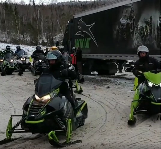 nhsnodeo's tweet photo. #FlashbackFriday. Back to kick off day last week with @arcticcat_snow &amp; #SkiDoo! https://t.co/YlLHGJuUxA